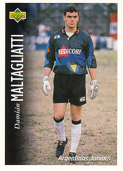 Damian Maltagliatti Argentinos Juniors 1995 Upper Deck Futbol Argentina #100